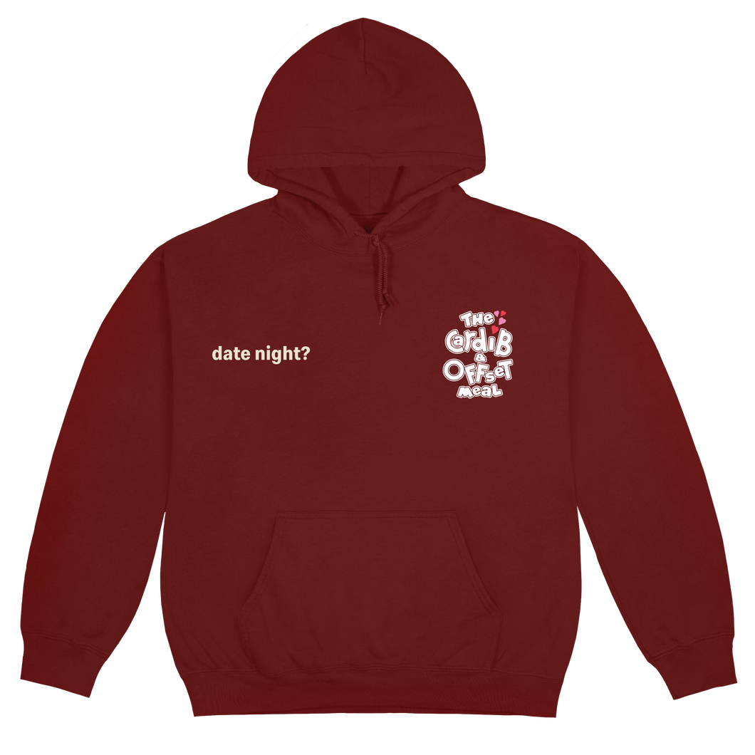 DATE NIGHT HOODIE The Cardi B Offset Meal Official Store Date night hoodie the cardi b offset meal official store