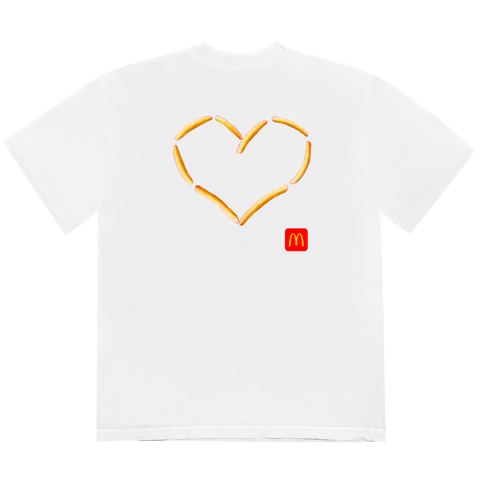 FRENCH FRY HEART TEE