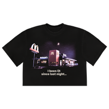 Load image into Gallery viewer, LAST NIGHT CROPPED TEE
