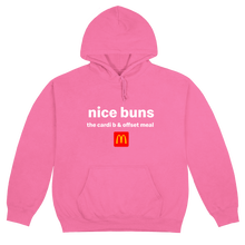 Load image into Gallery viewer, NICE BUNS PINK HOODIE
