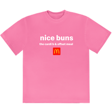 Load image into Gallery viewer, NICE BUNS PINK TEE
